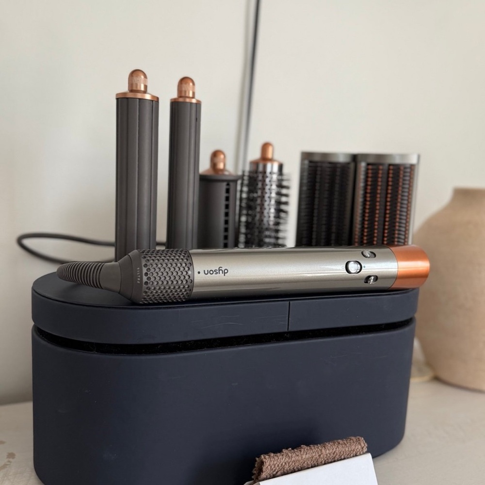 Dyson Hair Styling Set with Copper Accents